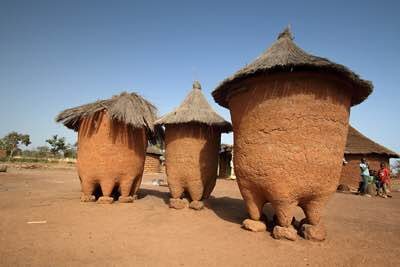Greniers du nord du Ghana